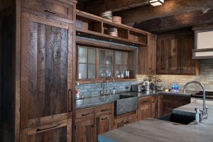 millbrook new york Log Cabin Kitchen