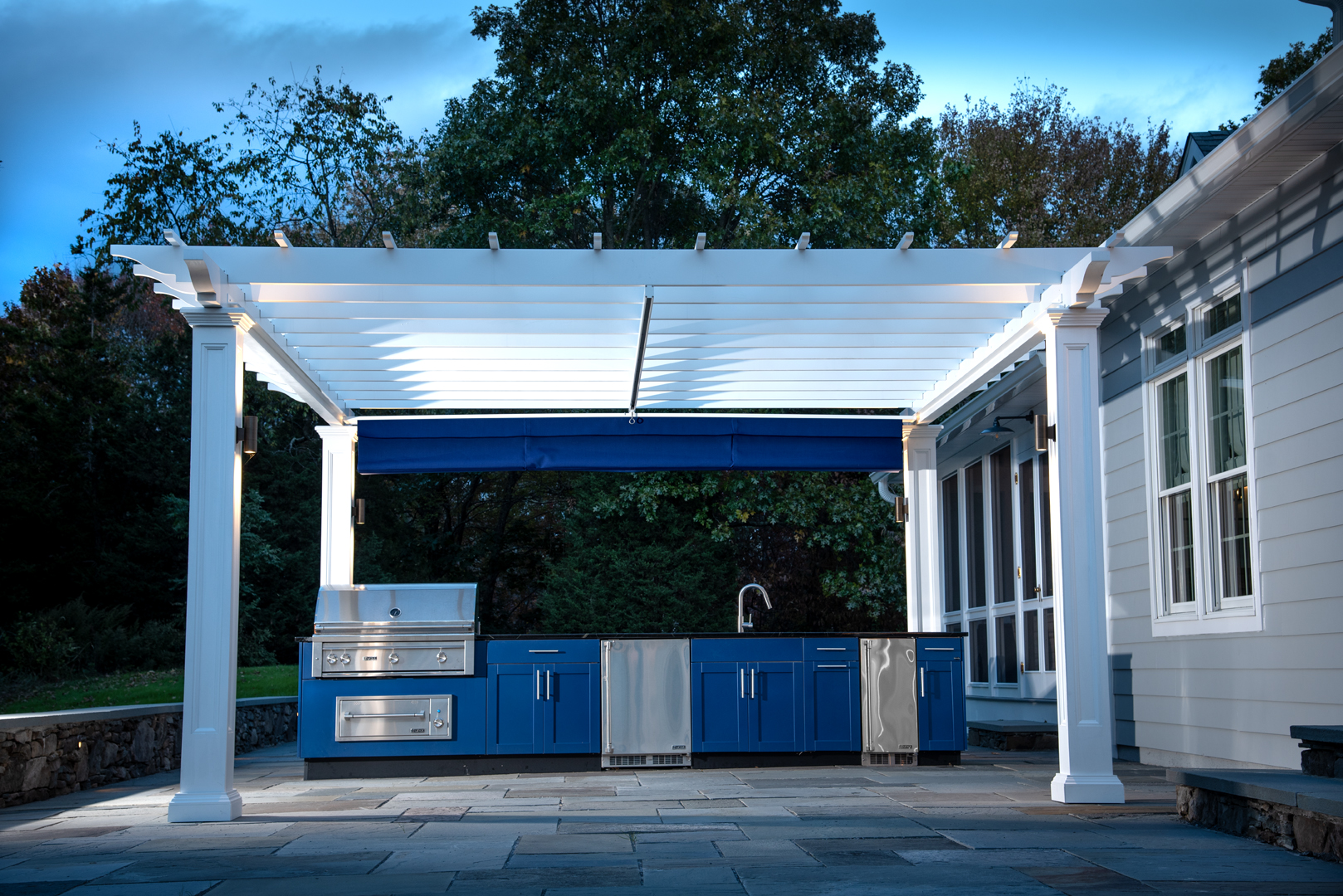 outdoor kitchen, pleasant valley ny remodel