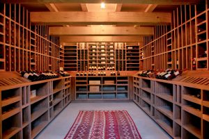Wine room Hudson Valley