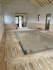 radiant heated floors